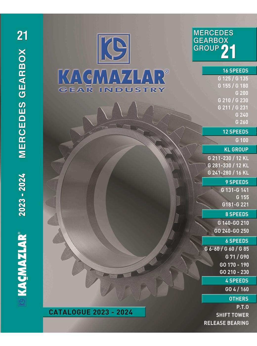 2023-2024 MERCEDES CATALOGUE cover