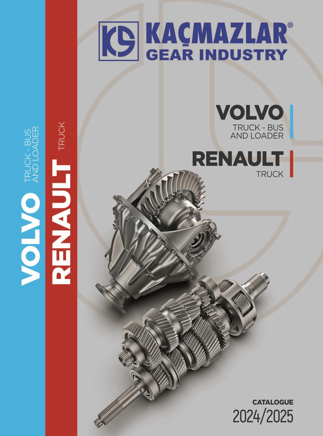 2024-2025 VOLVO-RENAULT CATALOGUE cover